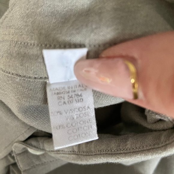 Giorgio Armani Le Collezioni Grey Men's Shirt in Sz XL EUC - Picture 5 of 14